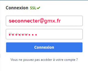 accès à gmx.fr 