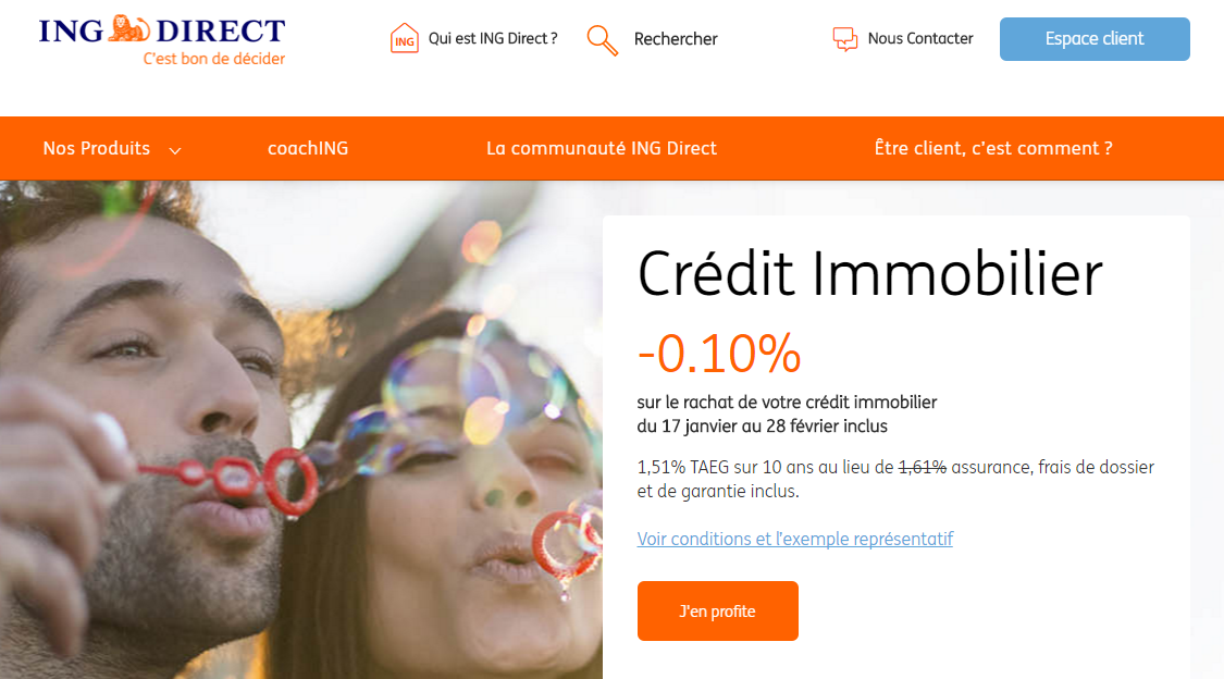 ing direct espace client