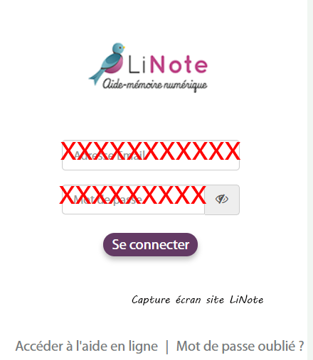 connexion espace Linote